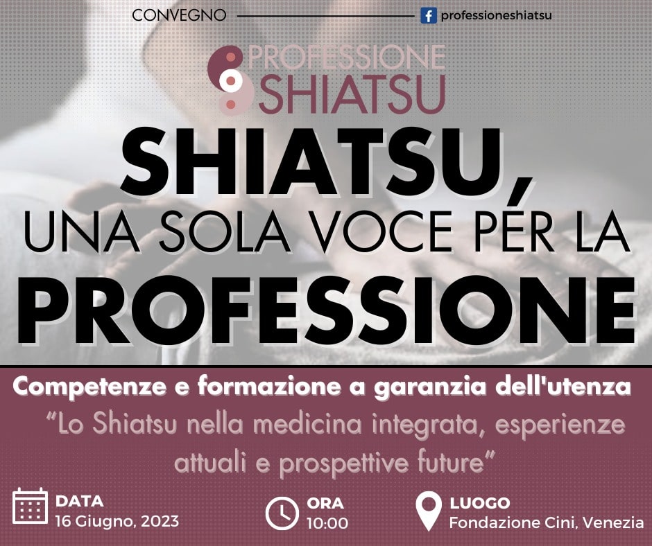 Shiatsu, una sola voce per la professione